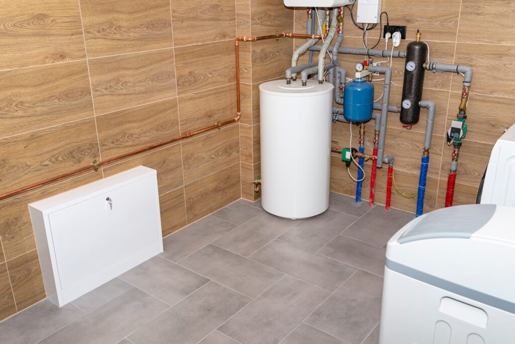 Residential water heater and plumbing system installed in Thornton